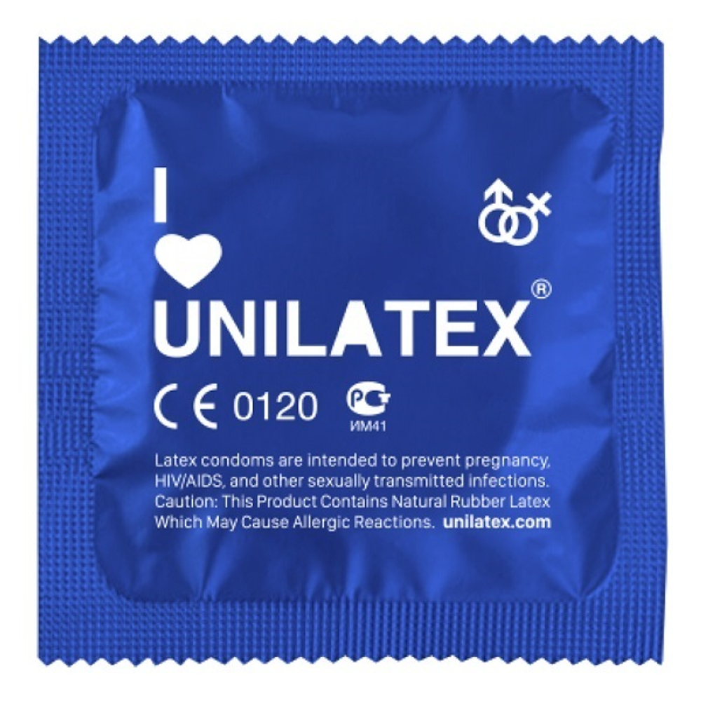 Классические презервативы Unilatex Natural Plain 12+3шт