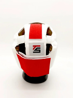 Шлем для всестилевого каратэ со съемной маской Tomorrow Star (белый)