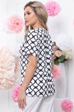 Блуза "Нильда" (вайт) Б5760 LT Collection