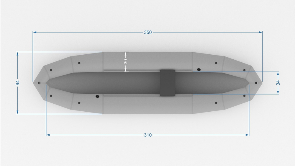 Байдарка ExpedBoats Эскимос 350