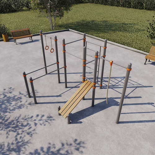 Спортивный комплекс для подготовки к сдаче норм ВФСК СВС-51-М