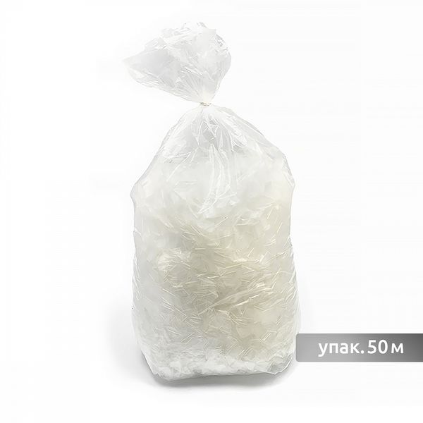 Резинка силиконовая (лента) 8.0 мм / 50 метров, толщ. 0.3 мм, матовая, 38007