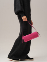 Замшевая сумка DBR 31343 розовый тюльпан