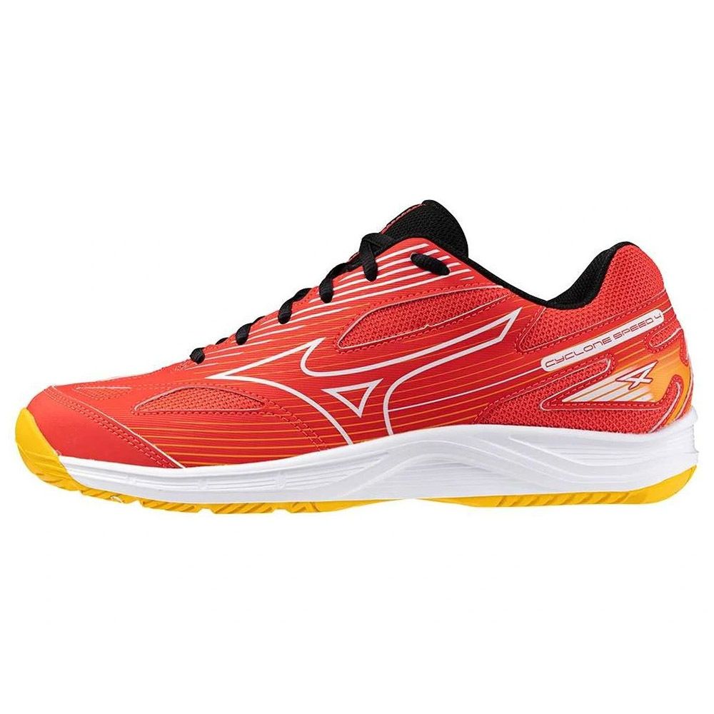Кроссовки волейбольные мужские MIZUNO Cyclone Speed 4 V1GA238002, р.UK9.5 (рос.43), красный