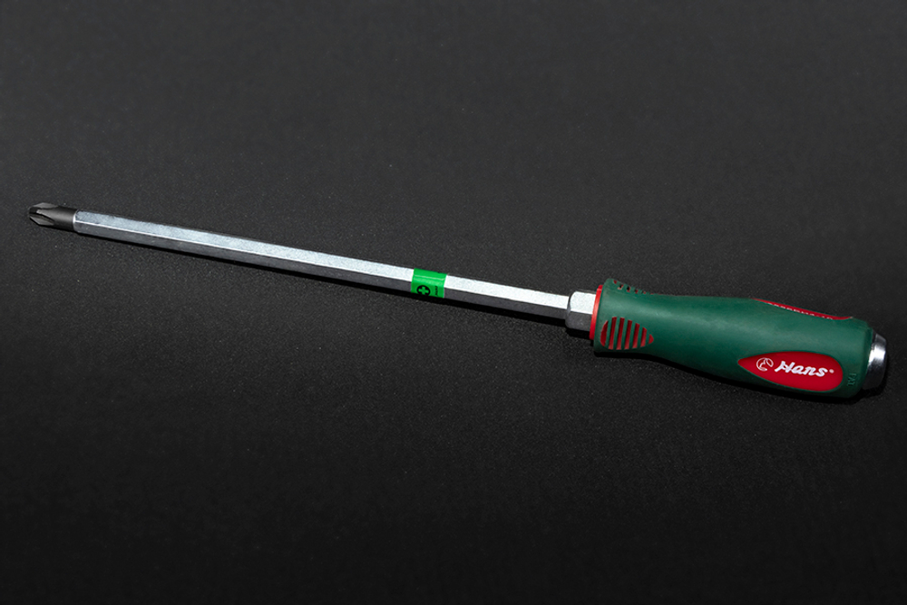 Отвертка крестовая PH силова Hans, 0526PH4-10