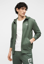 EA7 Emporio Armani UNISEX - Толстовка на молнии - Зелёный
