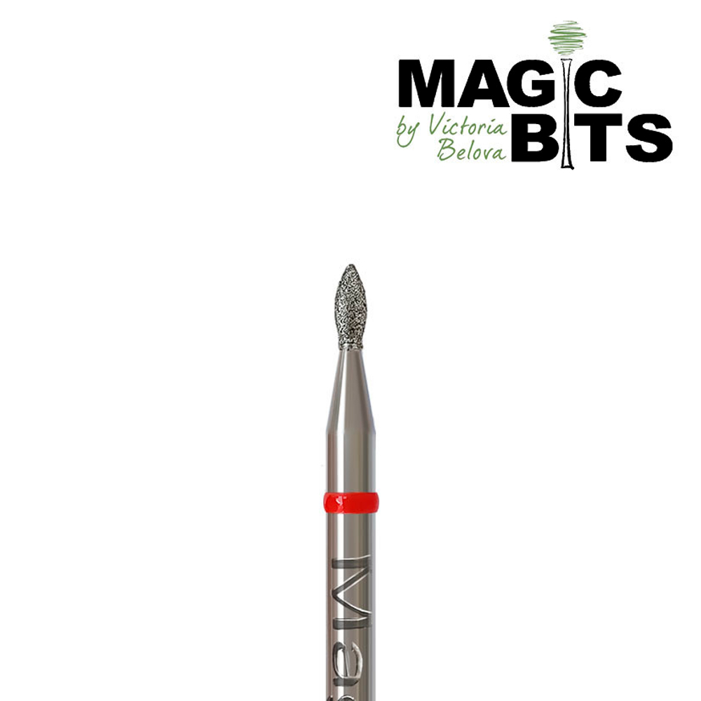 Magic bits алмазная фреза с натуральным напылением почка 014 мягкая санкт-петербург