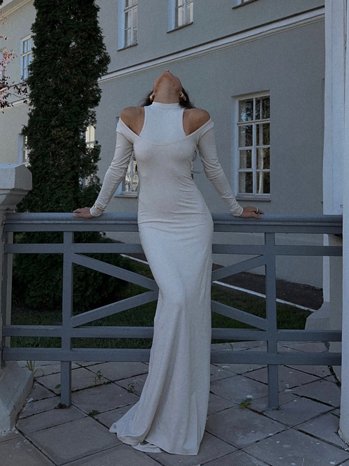 Платье двойное