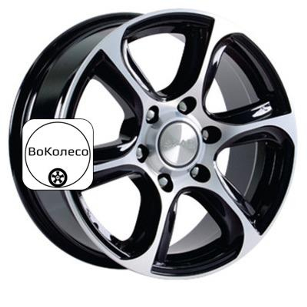 7,5x17/6x139,7 ET25 D106,2 Скала (КЛ104) Алмаз (пш) СКАД