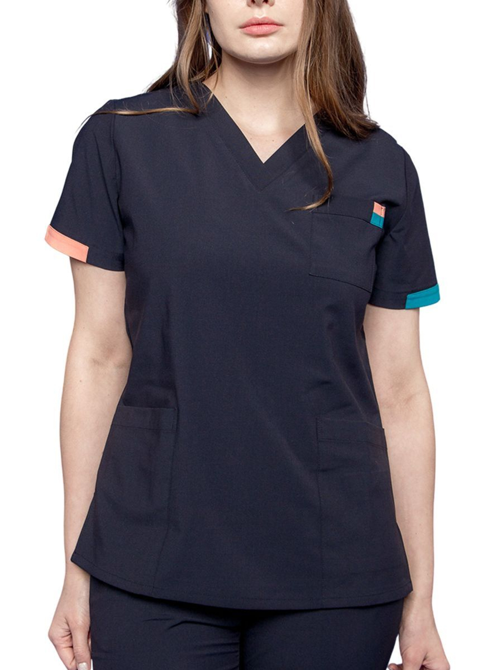 Туника медицинская женская Pulse 254 Alabama, R143 пурпурно-фиолетовый, L