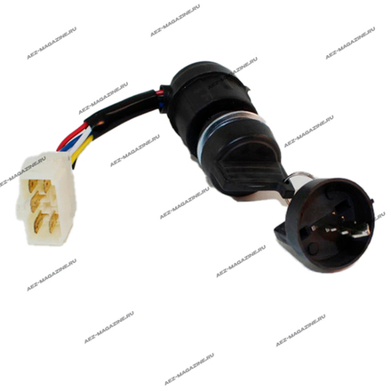 "Замки зажигания для генератора¶в комплекте с ключом: B - 5 фишек"¶