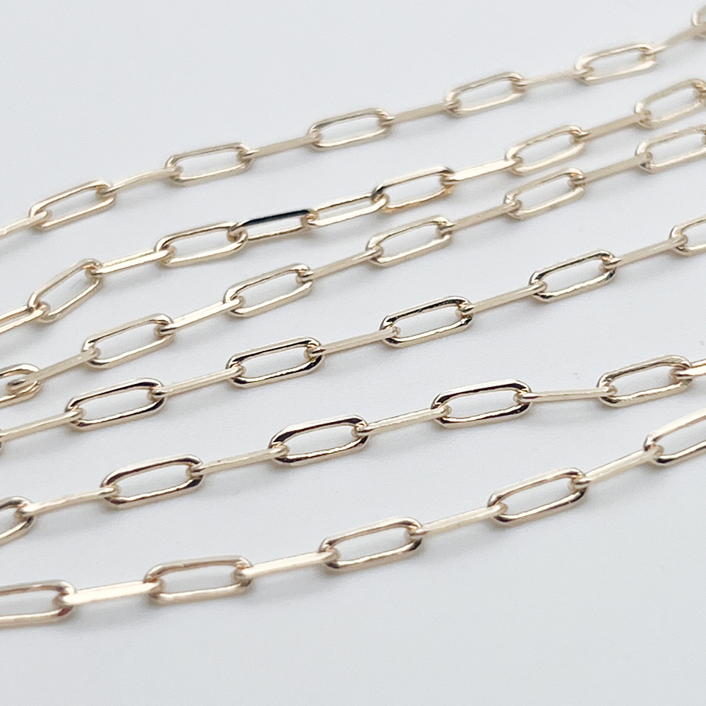 Цепочка, цвет золото, размер звена 6*2 мм, цена за 50 см