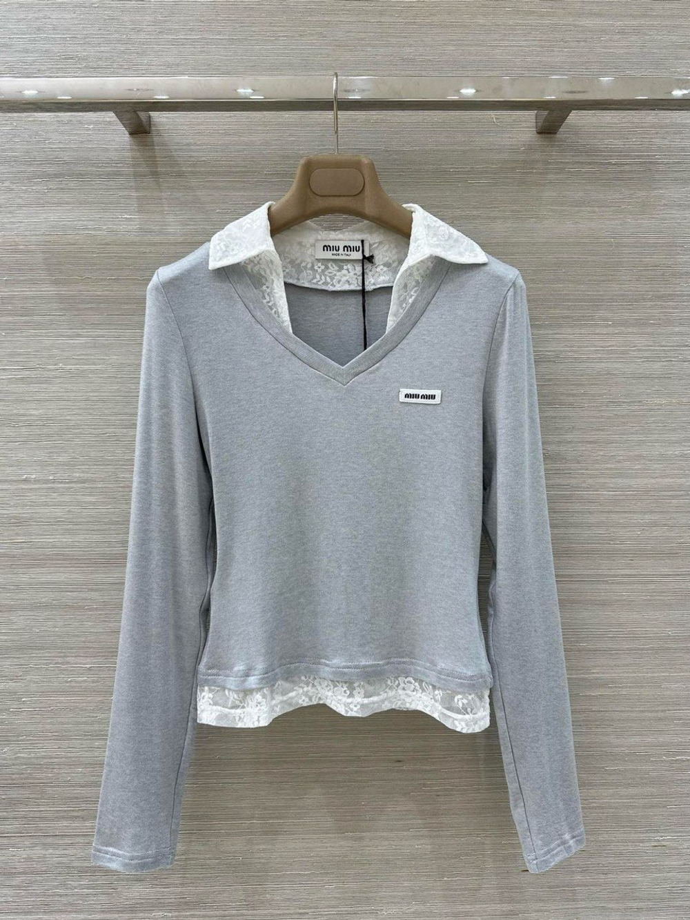 Лонгслив MIU MIU