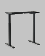 Подстолье для стола с электроприводом и регулировкой высоты, 2 мотора, память 3 уровня высоты,черный