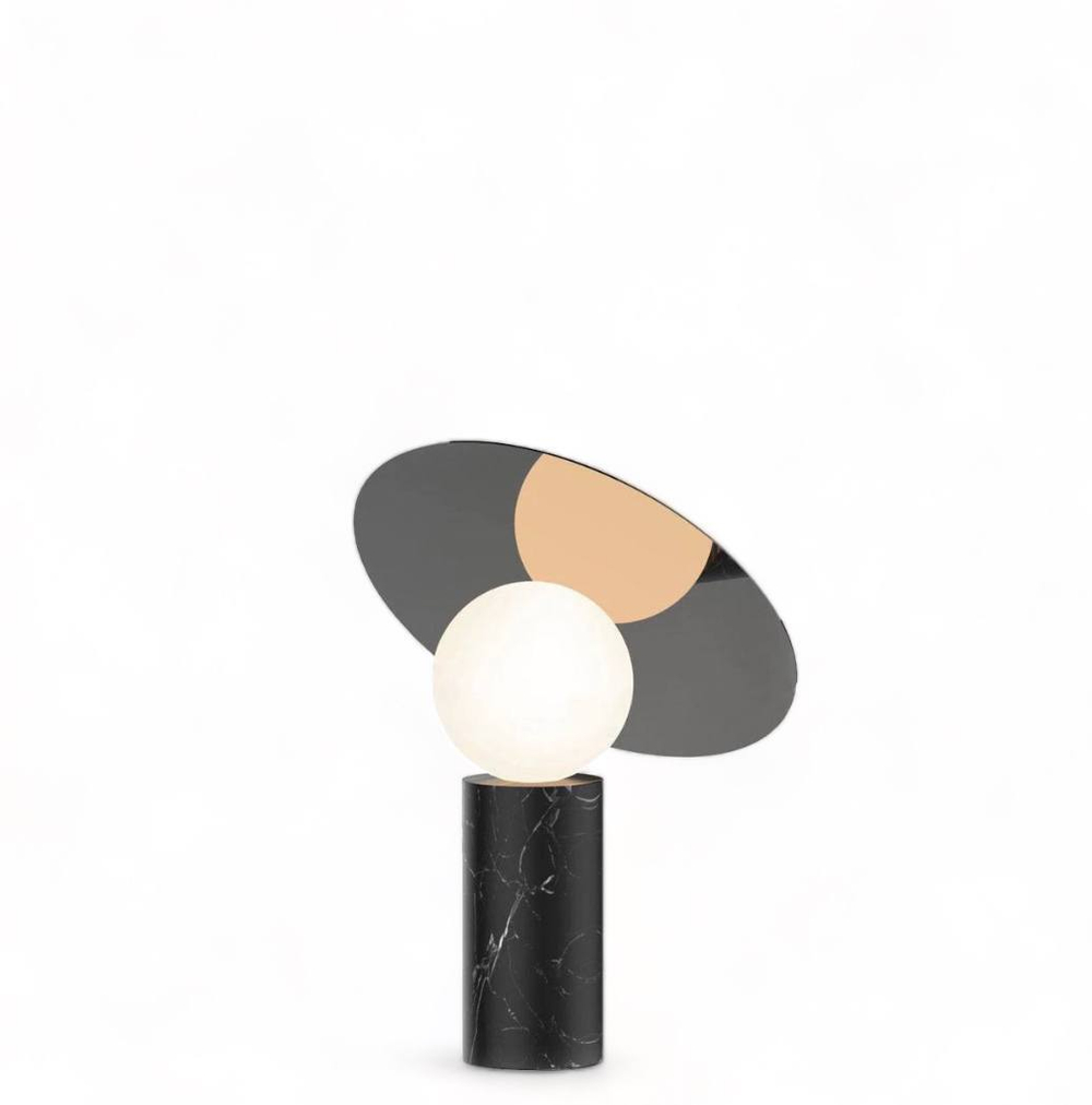 Table design lamp Bola disc by Pablo