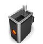 Печь для бани TMF Саяны XXL 2015 Carbon с закрытой каменкой и теплообменником дверь антрацит