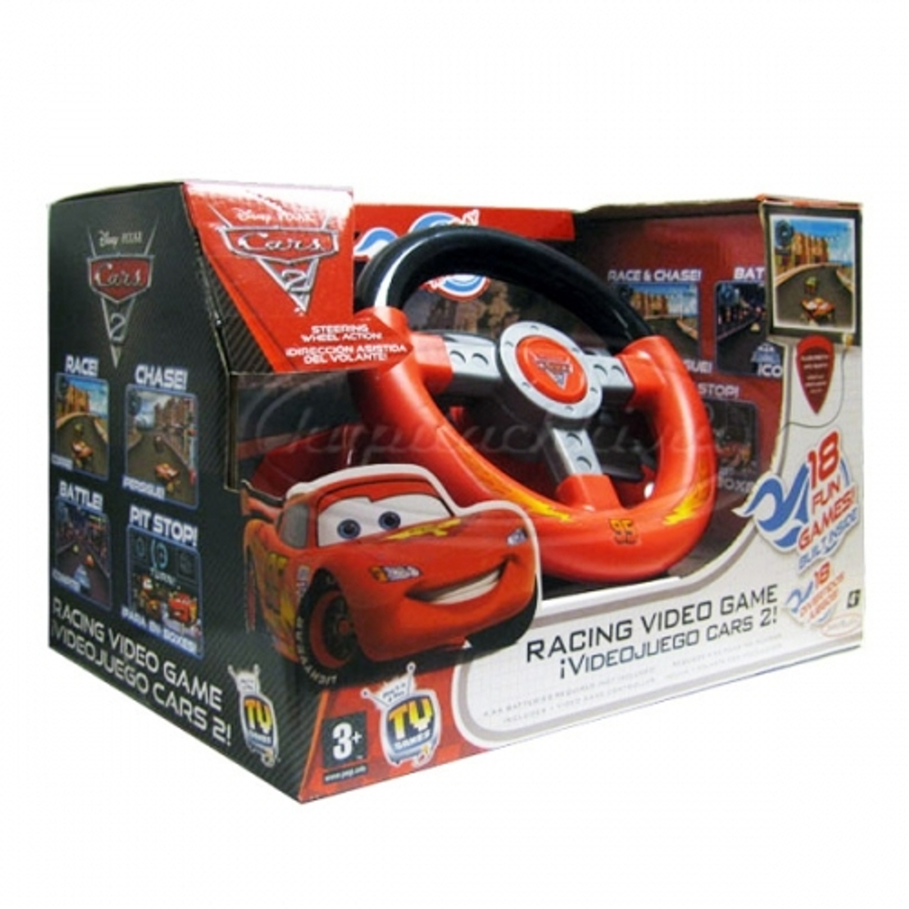 ТВ-приставка (руль в коробке) Disney Cars