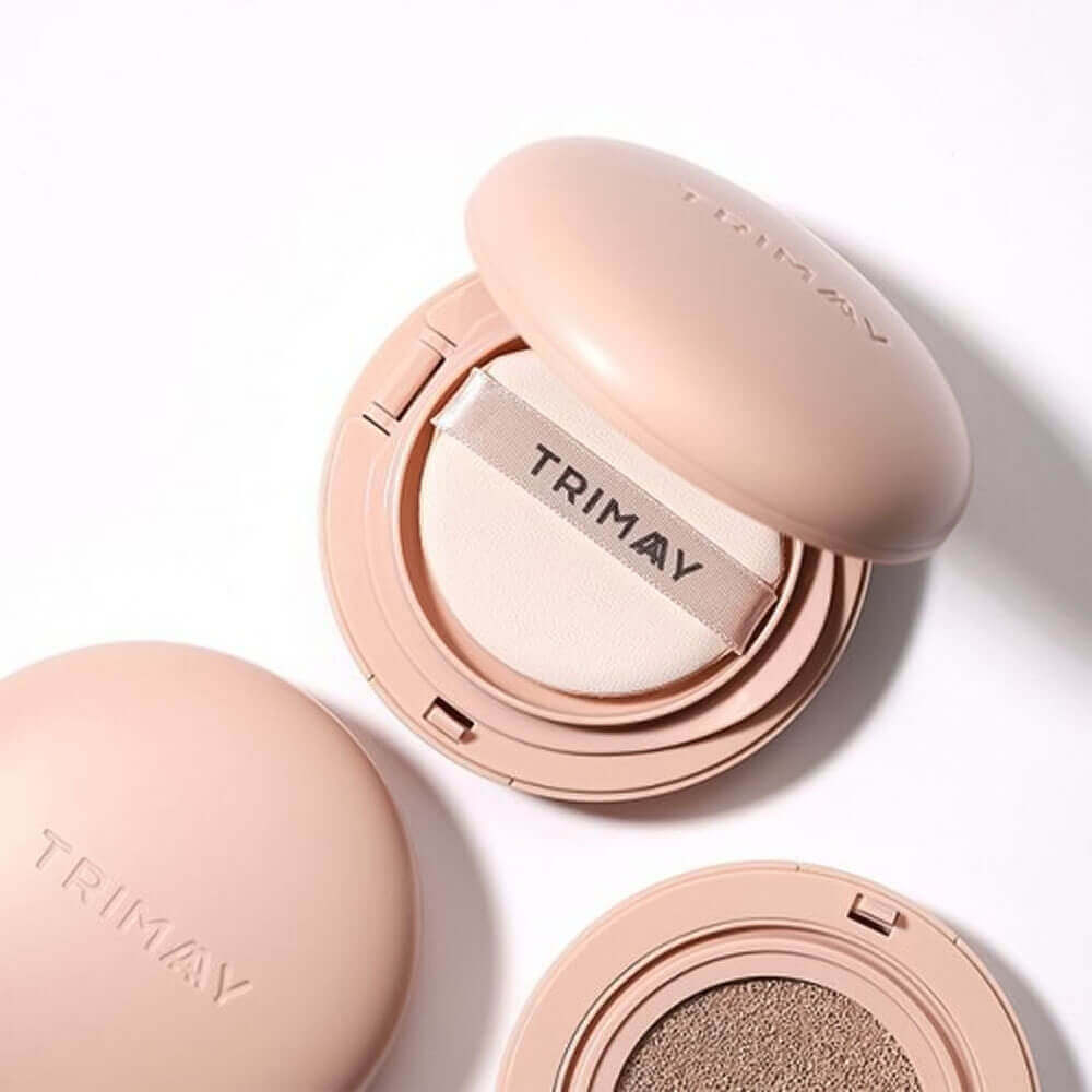 Стойкий увлажняющий кушон Trimay Perfect Cover Air Fit Cushion SPF40 PA++, 02 натуральный беж