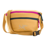 Arcteryx Mantis 1L Mountaineering Bag Outdoor Bag Recycled Polyester Yellow Women"s