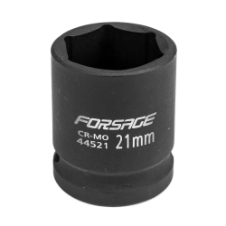 Головка ударная 21мм (6гр.), 1/2'' Forsage F-44521