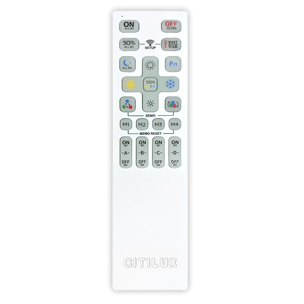 Потолочная светодиодная люстра Citilux Адам Смарт CL228A141