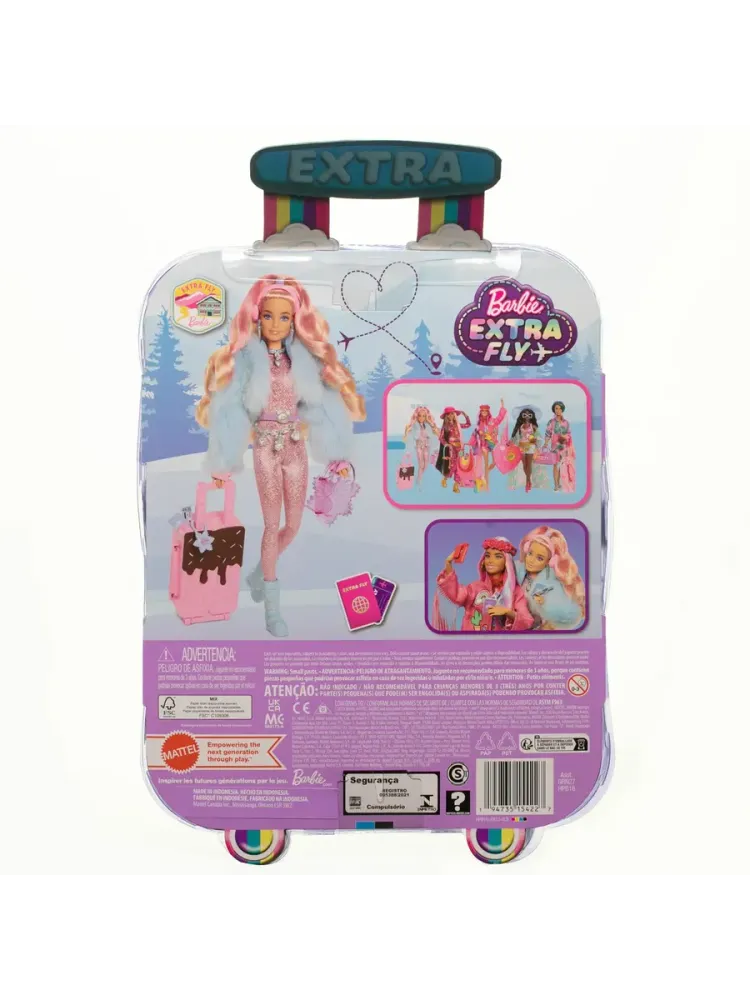 Кукла Барби Extra Fly в зимней одежде HPB16