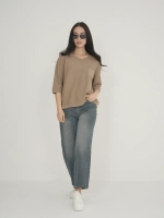 Кофта вязанная тонкая 9932-ДК
