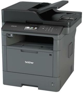МФУ лазерное Brother DCP-L5500DN черный, лазерный, A4, монохромный, ч. б. 40 стрмин