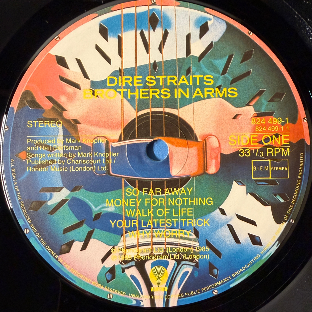 Dire Straits - Brothers In Arms (Европа 1985г.)