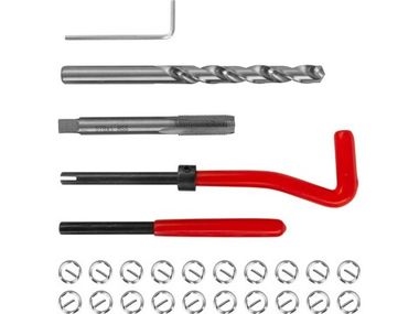 TRIS810 Набор для восстановления резьбы M8x1.0, 25 предметов