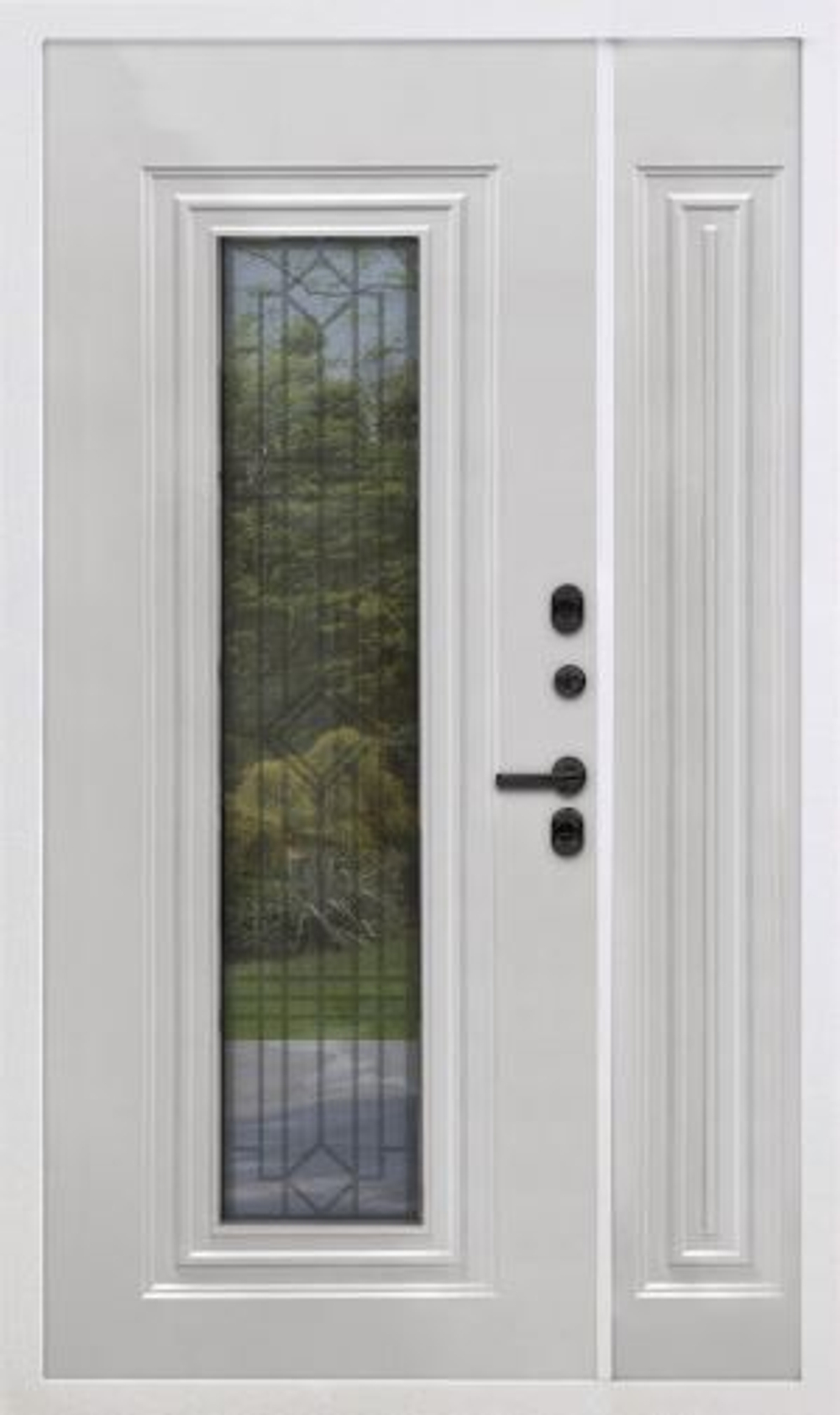 Дверь входная Паллада  термо  двухстворчатая