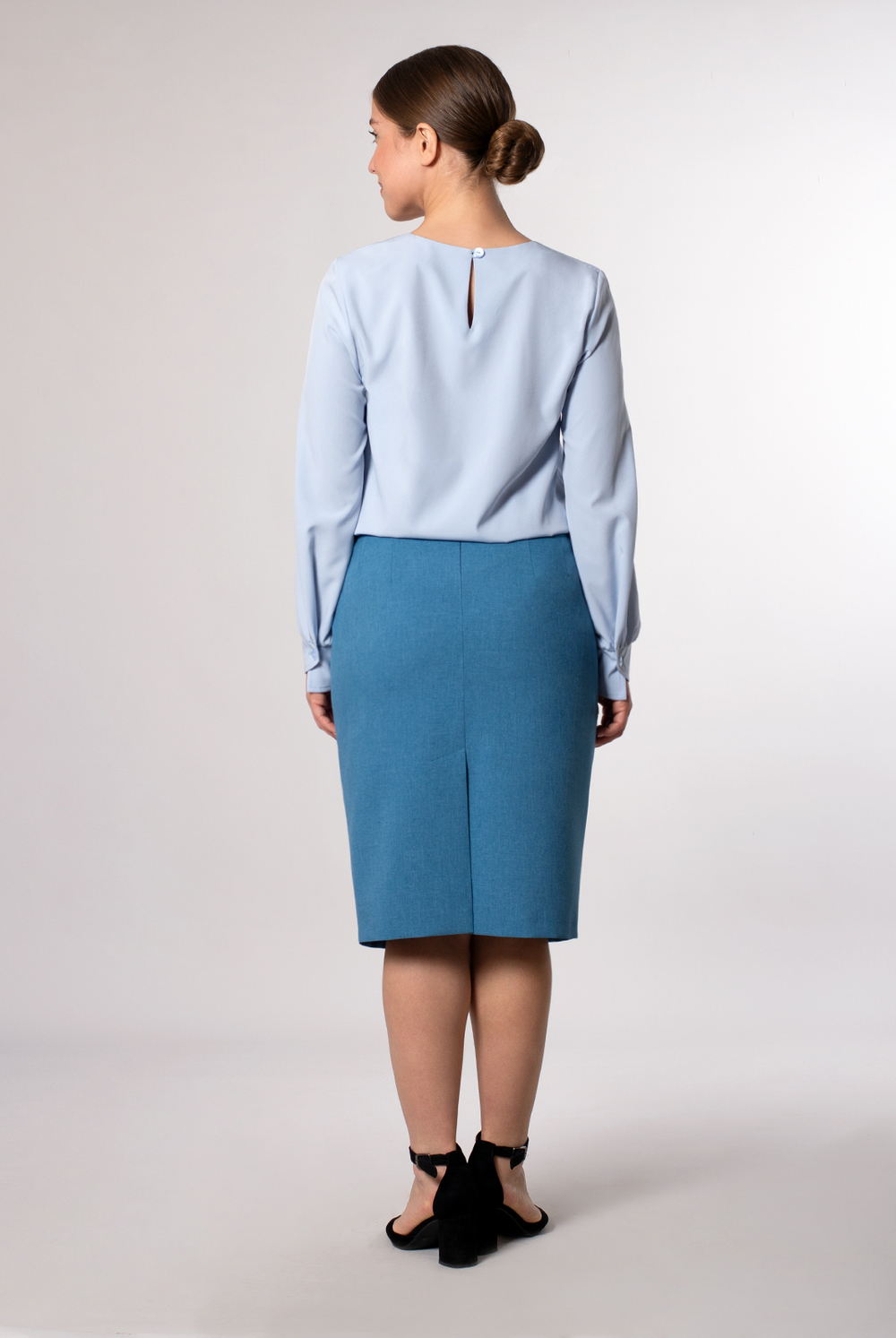 Юбка женская 1328Ла, Деним #38Ден011328Ла