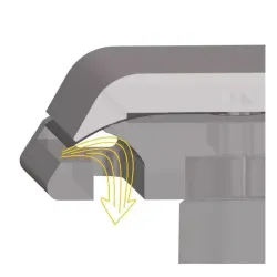 Т-образная бритва Henson Shaving AL13 синяя Mild (HS-AL-SB-03-MLD-5) 7