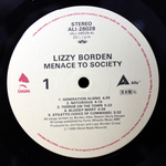 Lizzy Borden / Menace To Society (LP)
