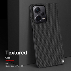 Тонкий текстурный чехол из нейлонового волокна от Nillkin для Xiaomi Redmi Note 12 Pro+ 5G, серия Textured Case