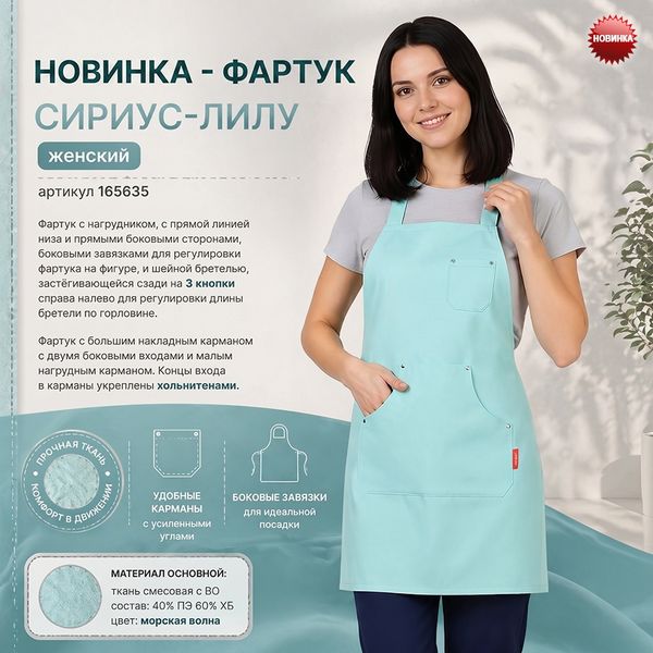 Представляем Фартук СИРИУС-ЛИЛУ в новом цвете!
