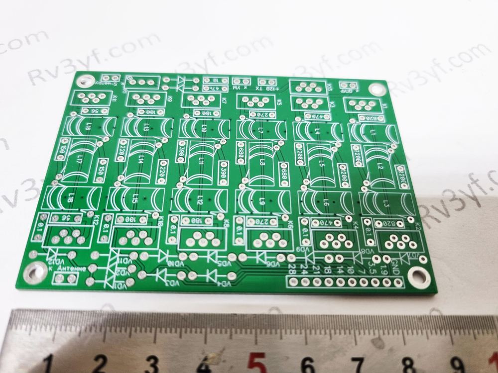 Печатная плата Фильтров Нижних частот ФНЧ "ДРужба-3М"