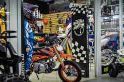 Мотоцикл детский кроссовый Motoland CRF 10