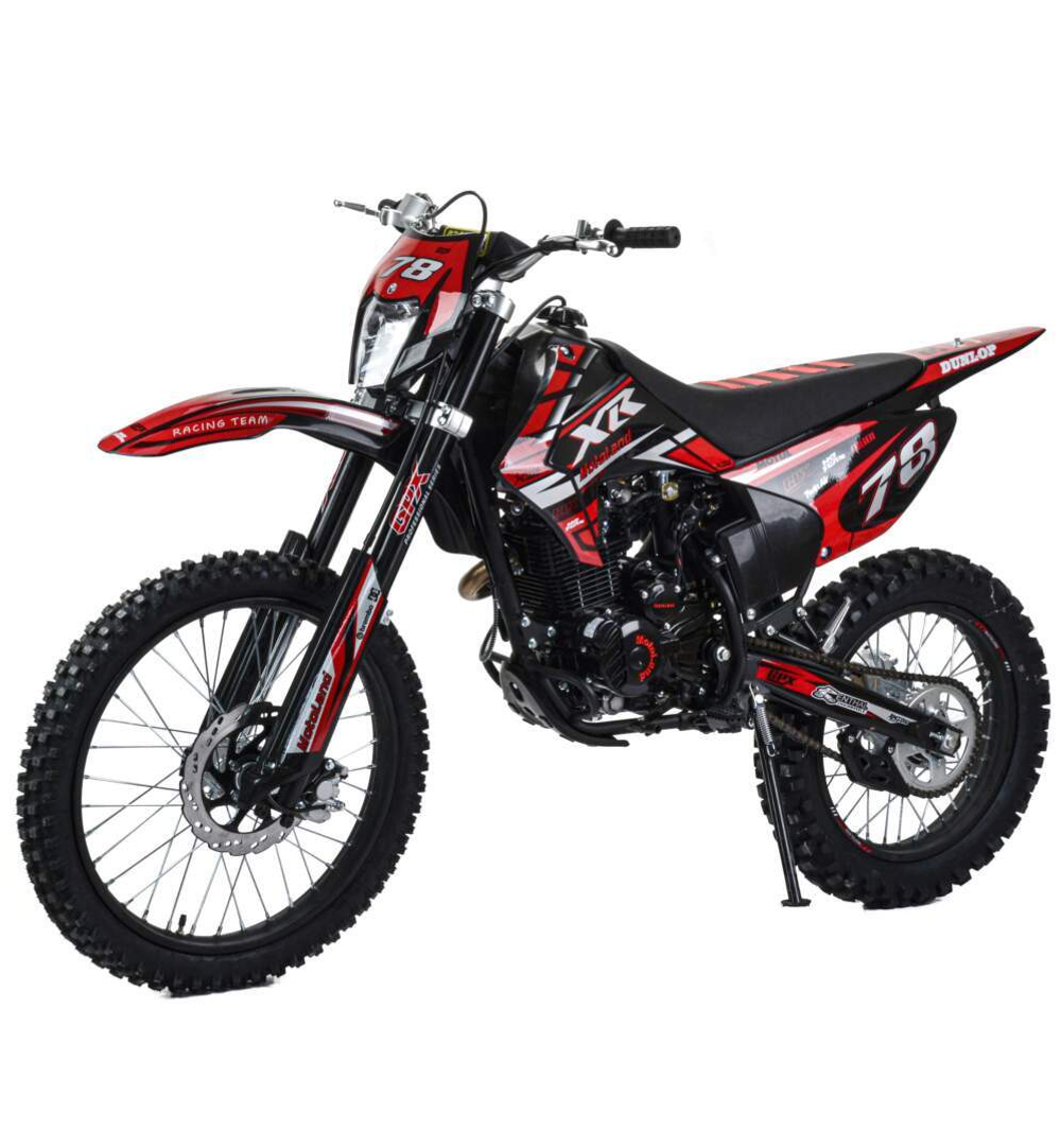 Мотоцикл Кросс XR300 LITE красный (175FMM) ( с ПТС)
