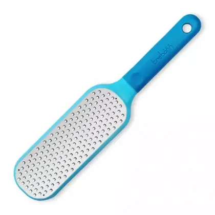 Терка мелкая с ручкой с контейнером 27.5см Trebonn Kitchen Tools голубой
