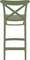 Полубарный стул Cross 65 см, зеленый