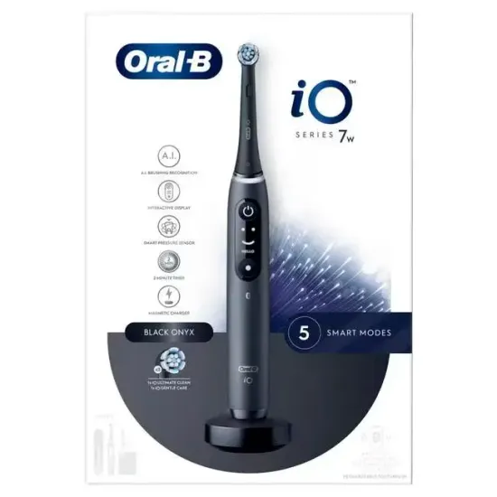 Электрическая зубная щетка Oral-B iO Series 7w, черный