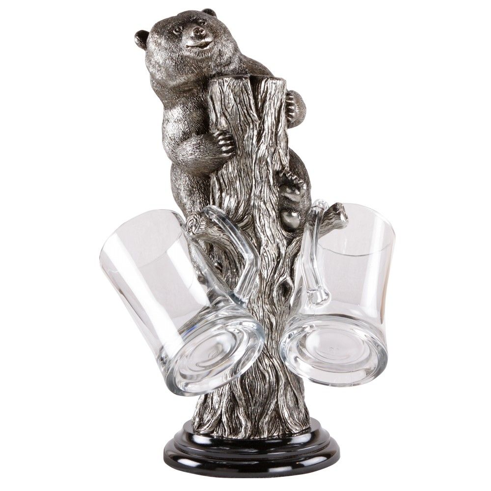 Набор бокалов для пива Медведь Барлей 4