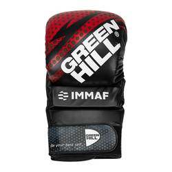 BG-LRG Большая рекламная перчатка MMA IMMAF Approved красный