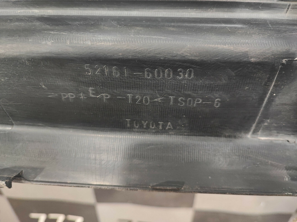 Накладка заднего бампера Land Cruiser Prado 120 Б/У Оригинал 5216160030