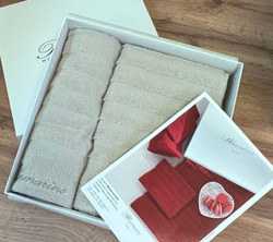 Комплект полотенец 2шт Blumarine Mademoiselle Beige бежевый