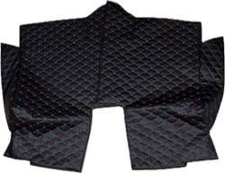 Коврики (утеплитель) под сиденья УАЗ 452 Буханка (красная нить Бабочка)