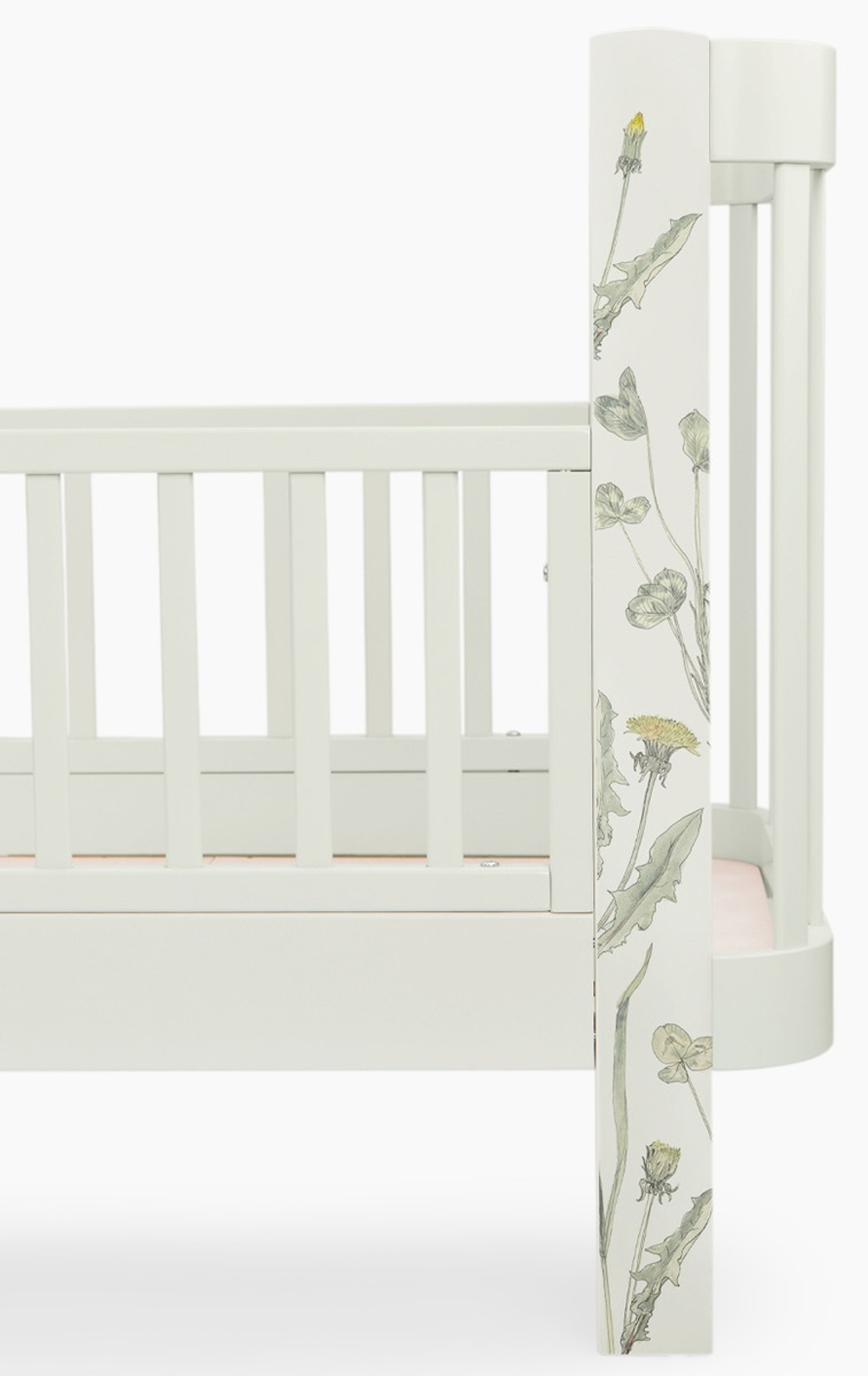 Детская кроватка-трансформер Happy baby Mommy Love в комплекте с расширением 160х70 sage