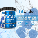 fitcode, BCAA, голубая малина, 240 г (8,5 унции)