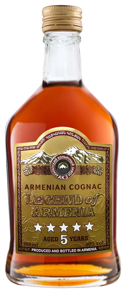 Коньяк Легенда Армении 5 лет Коньяк Легенда Армении 5 лет